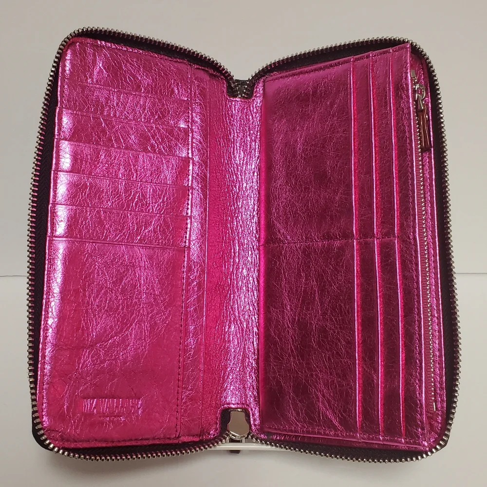 MZ Wallace 3 Side Zip Wallet - Picture 8 of 13